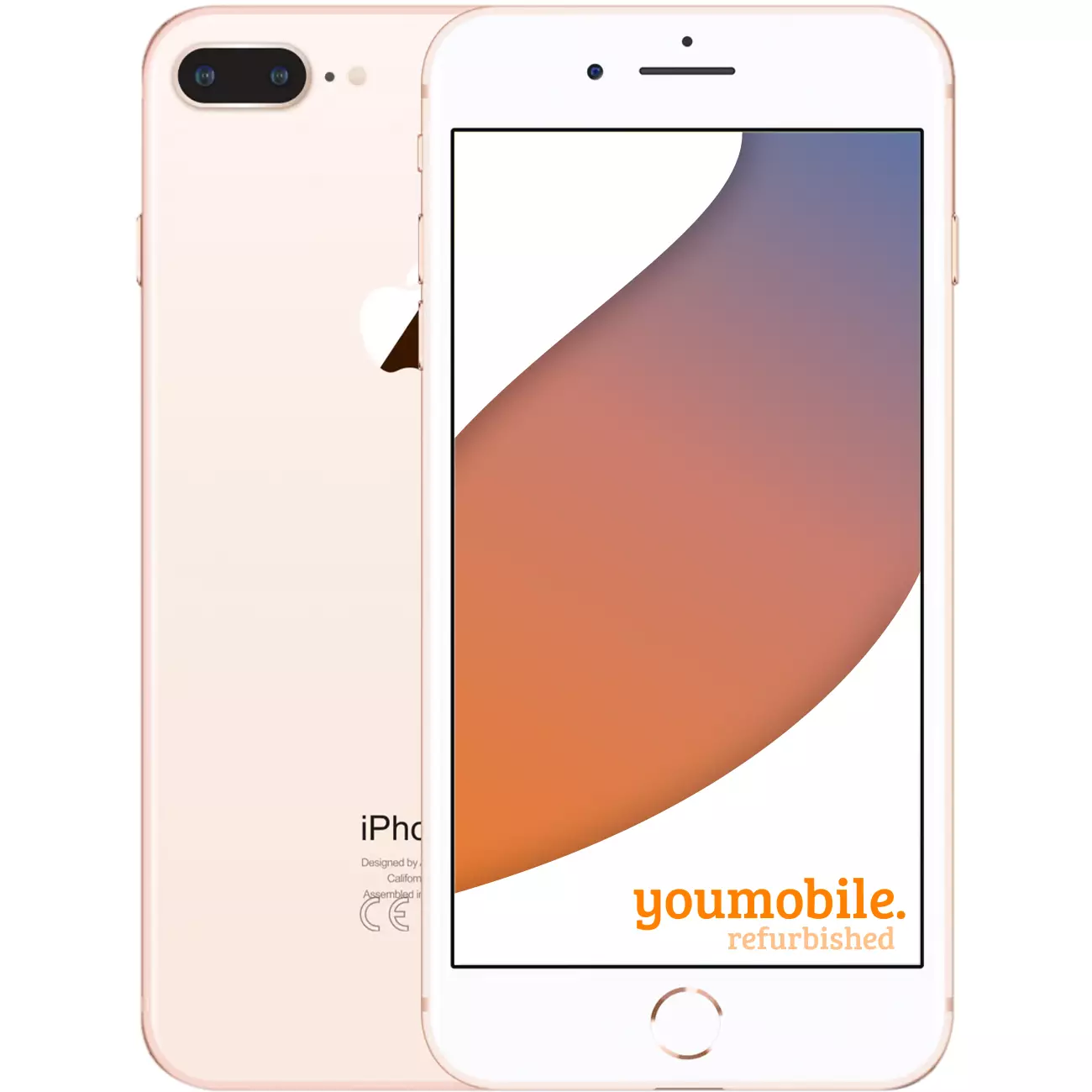 Apple iPhone 8 Plus 256GB Goud Refurbished