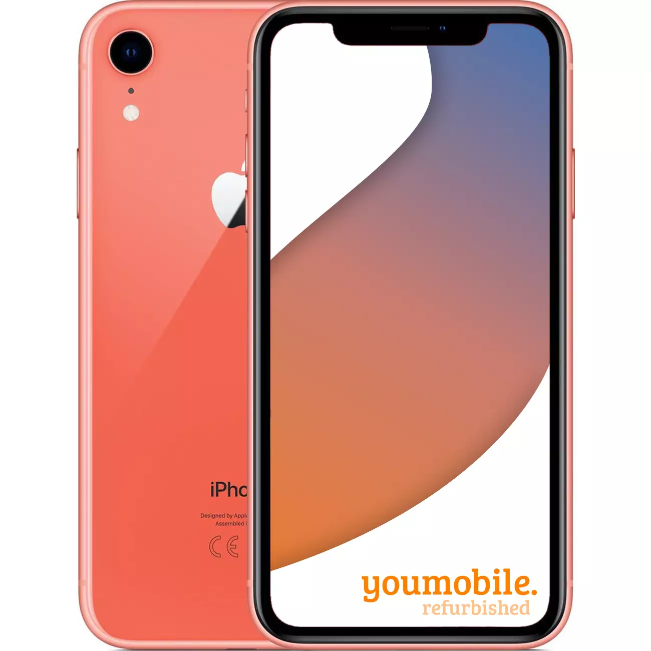 Apple iPhone XR 64GB Koraal Refurbished